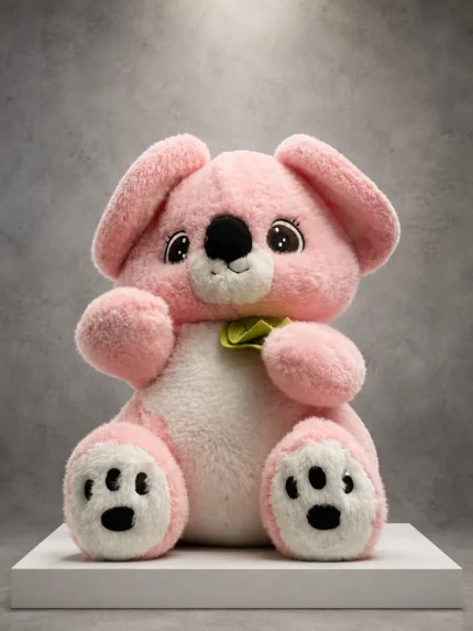 Pembe Koala Peluş Oyuncak 50 cm PLS0011 | Point Flowers Buca Çiçekçi